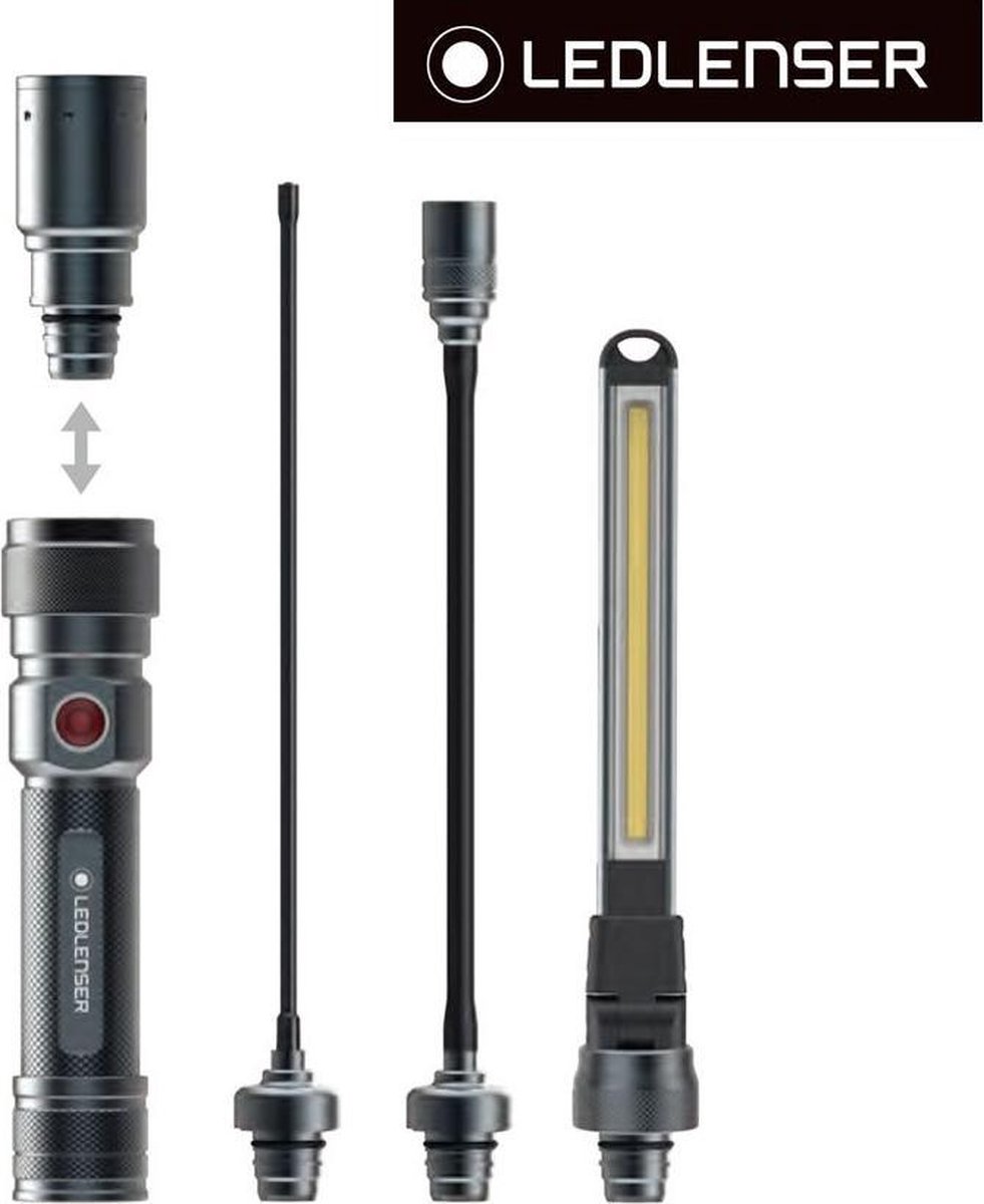 Ledlenser LLWL/WORKERF 4delige LED zaklamp 350Lm bol