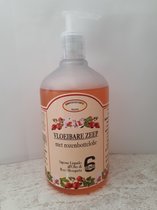6Sensi - Vloeibare (hand)zeep met Rozenbottelolie - 500 ml
