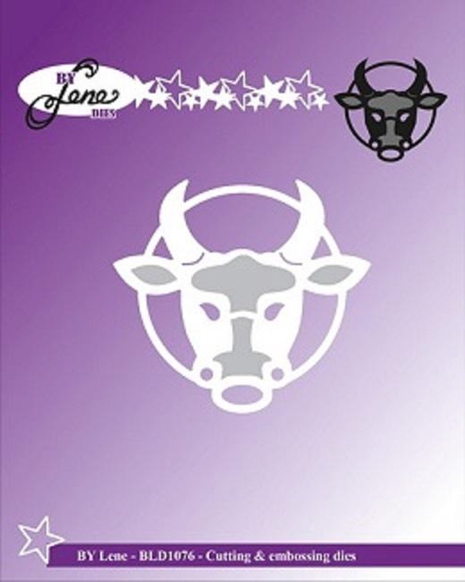 By Lene Cutting & Embossing Dies The Bull