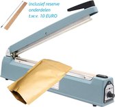 PFS 300 30cm Sealer | Handsealer | Tot 30 cm sealen | Tafelsealer | Impuls Sealer | Gratis Reserveonderdelen