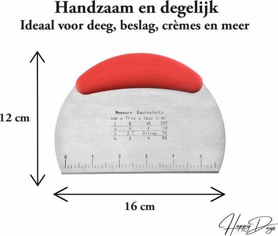 LUTER 3 Stuks Deegschrapers Gebakssnijder, Praktische Spatels Met Geschaalde Schraper, Spatelset Voor Cake, Pizza, Broodsnijden, Keukenbenodigdheden (Groen, Wit, Zilver