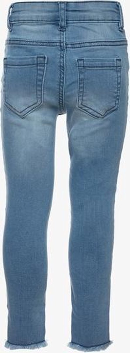 Ai-Girl meisjes skinny jeans - Blauw - Maat 128 | bol.com