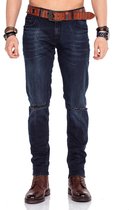 Cipo & Baxx Jeanshose mit Gürtel