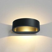 Wandlamp Sharp Antraciet - LED 7,2W 2700K 830lm - IP54 - Dimbaar > wandlamp binnen antraciet | wandlamp buiten antraciet | wandlamp antraciet | buitenlamp antraciet | muurlamp antraciet | led lamp antraciet | sfeer lamp antraciet