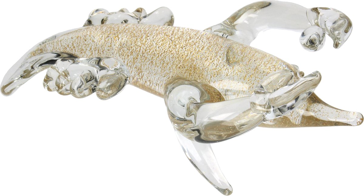 Wants&Needs Ornament Lobster Glas Goud 26 X 11 X 10.5