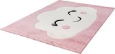 Lalee Amigo –  Vloerkleed - Vloer kleed - Tapijt – Karpet - Wolk - Kinderen - 120x170 – Roze