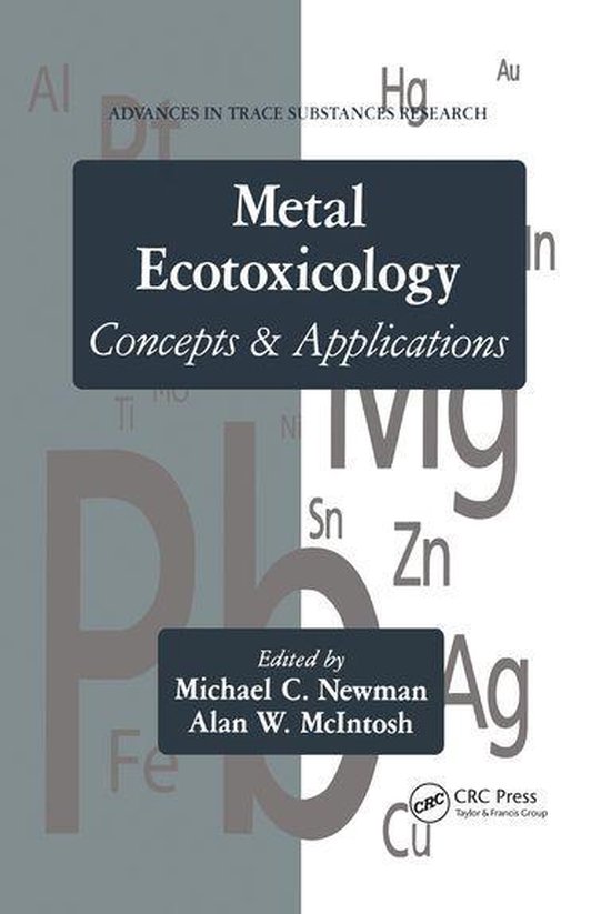 Advances in Trace Substances Research - Metal Ecotoxicology  ... - cover