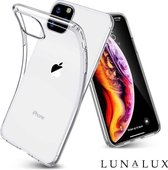 iPhone XR siliconen hoesje transparant shock proof hoes case cover - Telefoonhoesje transparant -