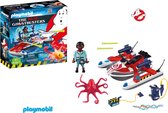 Playmobil - Ghostbusters - The Real Ghostbusters - Zeddemore - 37 delig - Vanaf 6 jaar - Zeddemore met waterscooter - 9387