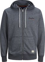 JACK&JONES ORIGINALS JORTONS SWEAT ZIP HOOD STS Heren Vest - Maat S