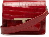 May Sparkle Festive Red Croco Crossbody MS22009