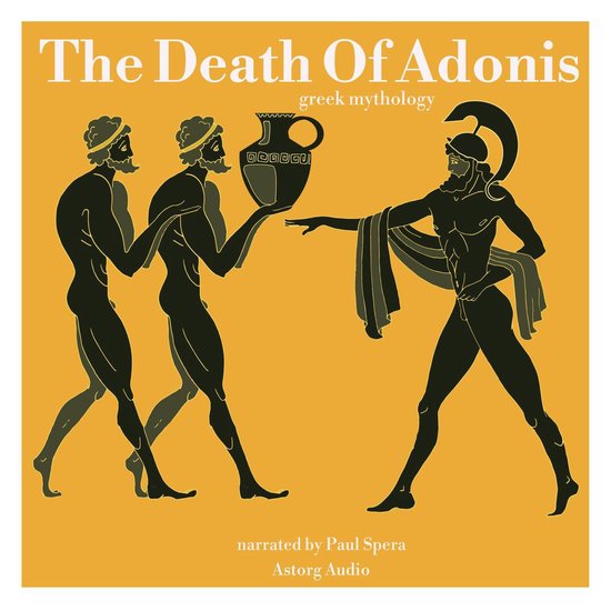 The Death Of Adonis, greek mythology - cover
