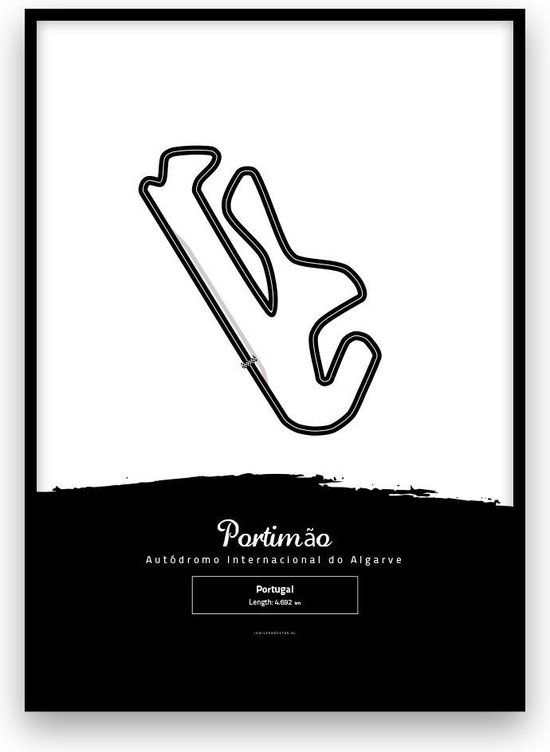 Formule 1 - Circuit poster - Grand Prix - Portugal