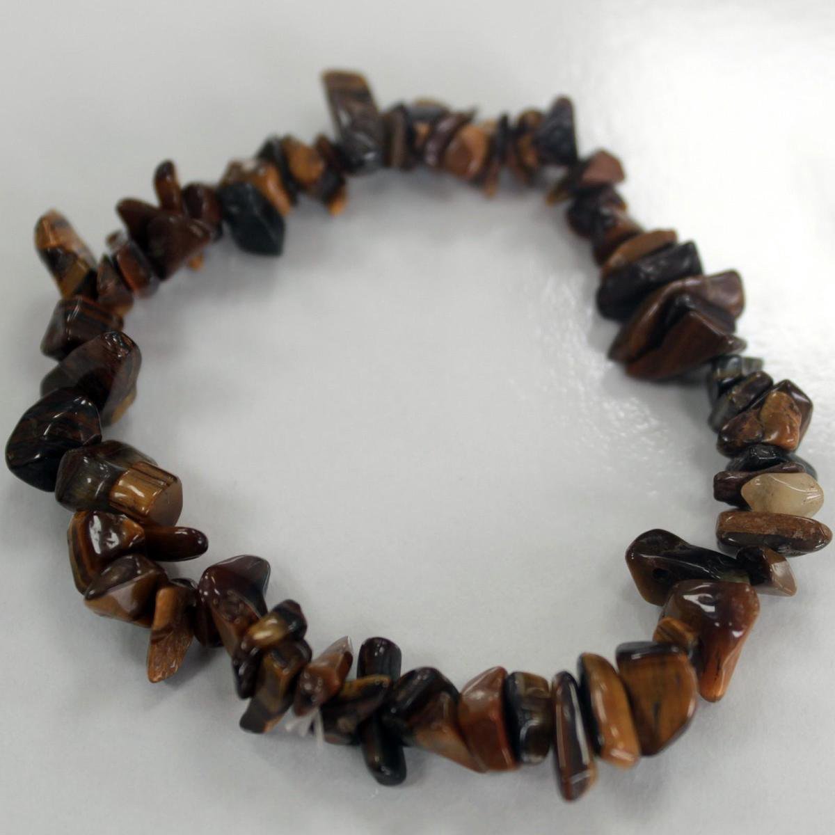 3 x Chipstone Armband - Tijgeroog