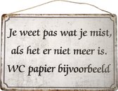 Tableau de texte Vous ne savez ce qu'il vous manque que lorsqu'il n'est plus là