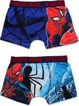 Spiderman kinder boxershort 2-pak 92/98 met volledige print