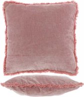 Unique Living sierkussen - Mimmie - 45x45cm - old pink