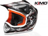 Xtreme Crosshelm / motorhelm / motocross | kinderhelm of voor volwassenen | Zwart | Maat XL