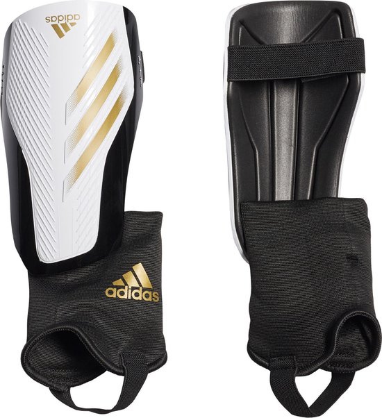 Adidas Scheenbeschermer - Wit/Goud - Maat M | bol.com