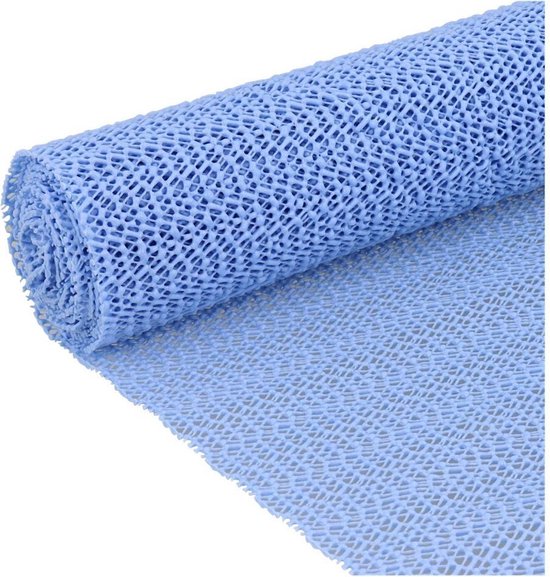 Anti slip mat|Anti slip ondertapijt|Anti slip mat voor tapijt| 125x45 | Blauw