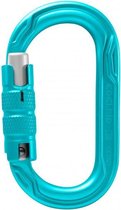 Edelrid Oval Power 2500 Triple Lock Blauw - zilvergrijs