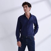 Baurotti Overhemd Regular Fit Parker Blauw - 44