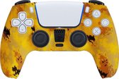 PS5 Controller Skin Silicone Hoes Playstation 5 - Camo Geel - Cover - Hoesje - Siliconen skin case