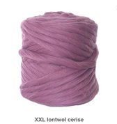 XXL wol- Merino Lontwol- 4 kg cerise