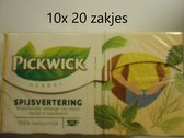 Pickwick thee - Herbal Spijsvertering - multipak 10x 20 zakjes
