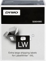 Dymo 4XL etiketten - Dymo 4XL labels - Extra large - 104x159mm - 220 etiketten - Dymo 4XL - Dymo Etiketten - Dymo Labels