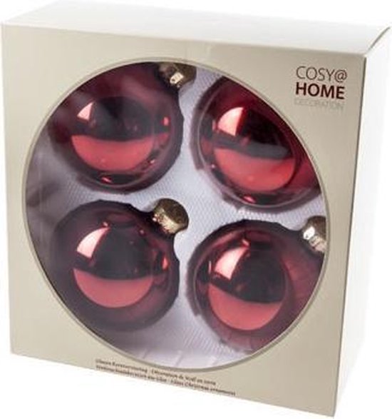 Bordeaux Kerstballen 2025 Gabie Jocelyn