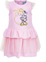 Disney Minnie Mouse baby jurkje - katoen velours - roze maat 80 (18 maanden)