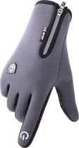 Waterdichte Handschoenen met Antislip en Touchscreen - Grijs XL - Powertouch Gloves