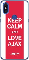 Xiaomi Mi Mix 3 Hoesje Transparant TPU Case - AFC Ajax Keep Calm #ffffff