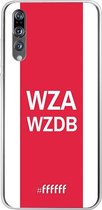 Huawei P20 Pro Hoesje Transparant TPU Case - AFC Ajax - WZAWZDB #ffffff