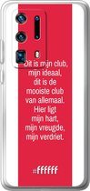 Huawei P40 Pro+ Hoesje Transparant TPU Case - AFC Ajax Dit Is Mijn Club #ffffff