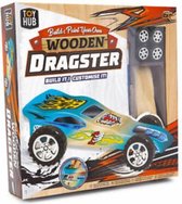 Bouw en schilder je eigen houten Woodster raceauto!