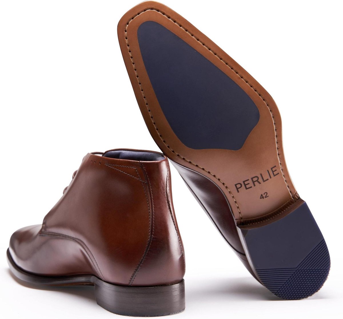 PERLIE - De Nimma - Comfort Cognac veterboot | bol.com