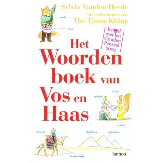 Cover van het boek 'Het woordenboek van Vos en Haas' van S. vanden Heede