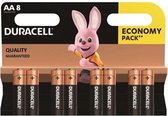 Duracell - Basic alkaline AA-batterijen 8 Pack