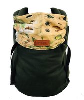 ByKay - Draagzak - Click Carrier Reversible - Bugs / Moss Green