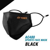 Yonex sports face mask | very cool | zwart