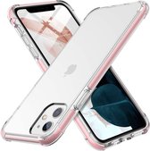 TPU Back Cover - hoesje transparant met Geschikt voor: iPhone 11 Pro -  roze rand
