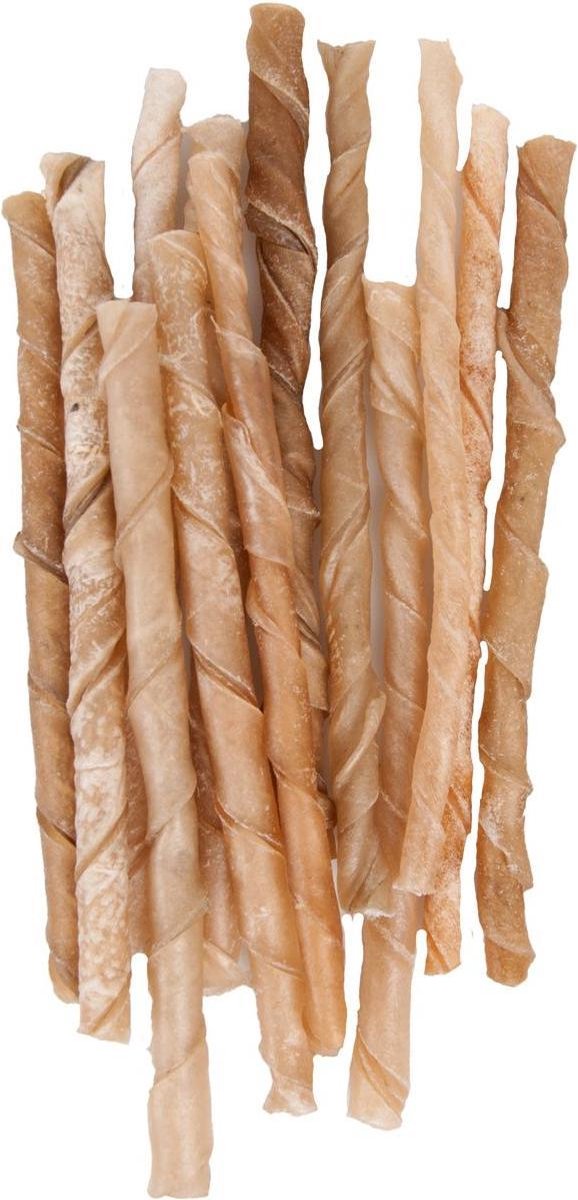 Hondensnack – Flamingo R’Hide Sigaretje 12cm – 100 stuks (800-840g) – kauwsnack voor honden – natuurlijk runderhuid – tandverzorging & kauwplezier