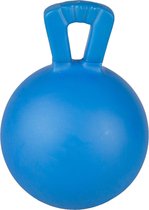 Hondenspeelgoed rubber power bal - Blauw - 22 x 22 x 30.5 cm