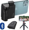 Ulanzi CapGrip smartphone camera grip met Bluetooth afstandsbediening - Universeel tot 8cm breed - 1/4 inch schroefaansluiting