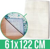 Anti slip mat voor vloerkleed - 61cm x 122cm - anti slipmat - antislip mat - anti-slipmat voor onder het kleed of ondertapijt - antislipmat - Groots