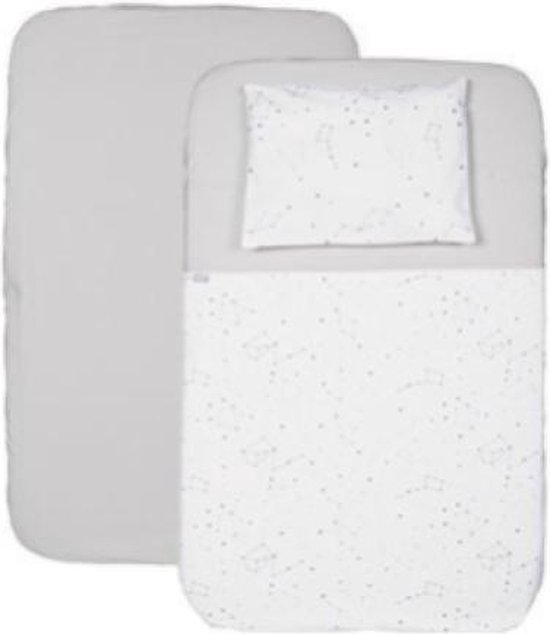 Chicco 4delige wiegset voor next2me light grey