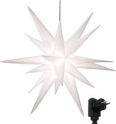 Meisterhome - LED Kerstster - 55 cm - Wit– met Led verlichting