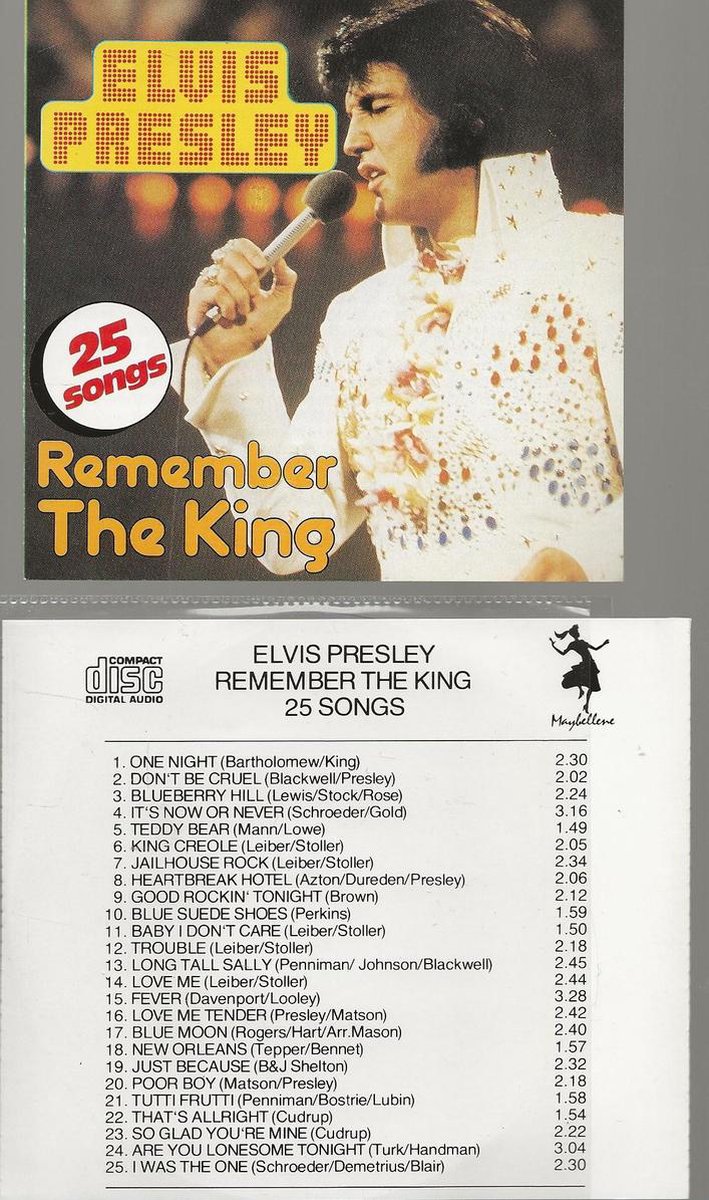 Elvis - Remember the King - CD